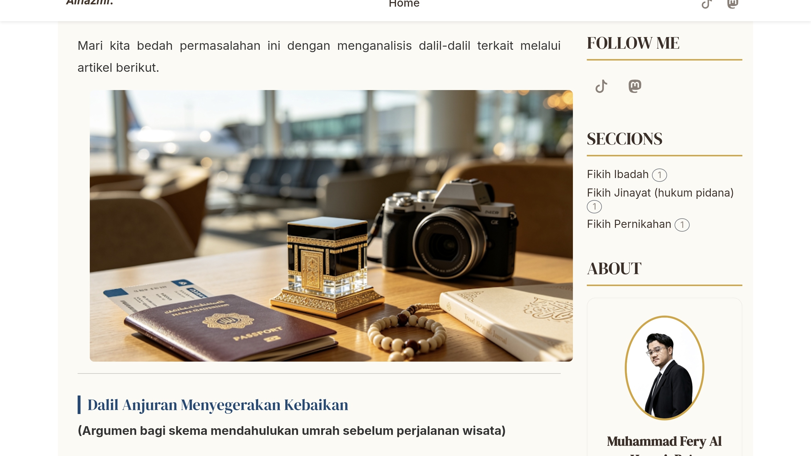 Umrah Dulu Baru Jalan-Jalan